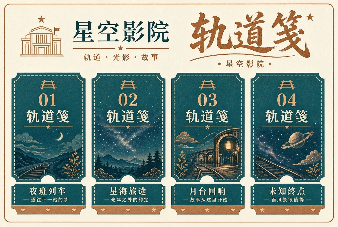 轨道笺近期关注